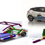 Design and analysis of a lightweight and modular space frame for an electric car